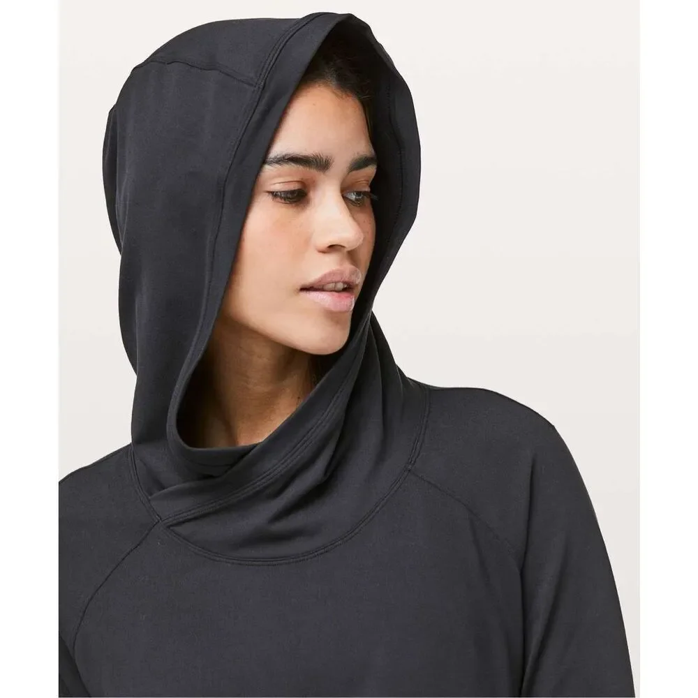 Lululemon Starting Place Hoodie Black Size 4 - Picture 3 of 9